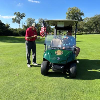 Take A Vet Golfing Roger Barton Ed Donohue Hole 10 Idlewild Country Club 2023